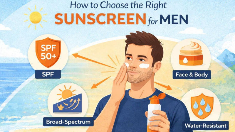 How to Choose the Right Sunscreen for Men | Mensense UV Defense SPF 50