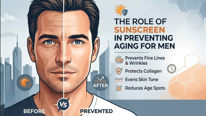 The Role of Sunscreen in Preventing Aging for Men | Mensense