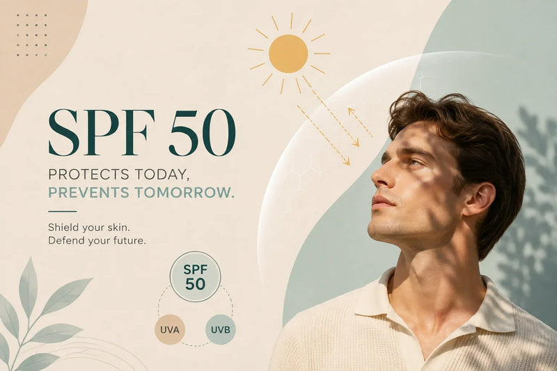 How SPF 50 Protects Against UV Rays – The Complete Guide for Men | Mensense