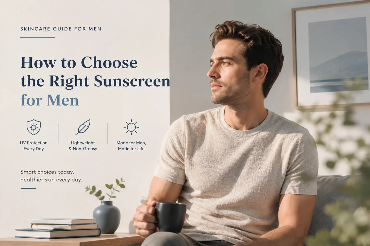 How to Choose the Right Sunscreen for Men | Mensense UV Defense SPF 50